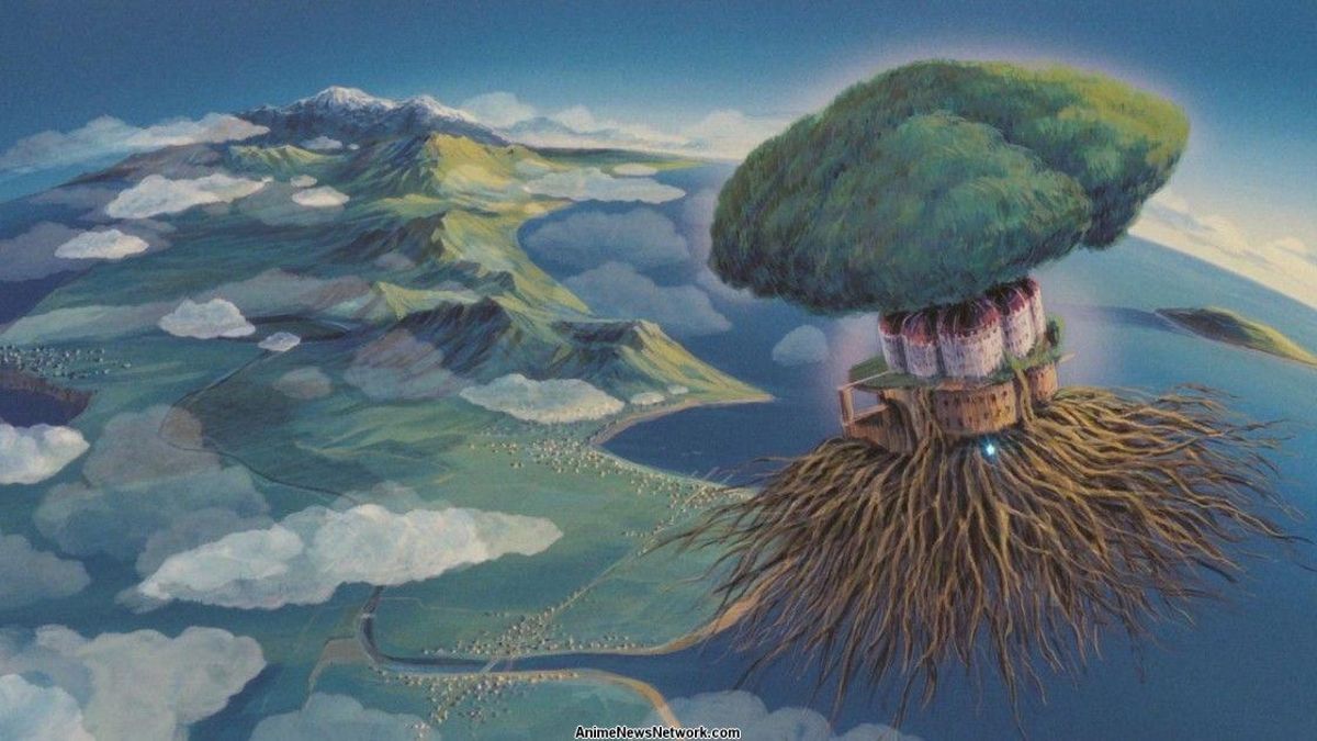 El plano final de 'El castillo en el cielo'