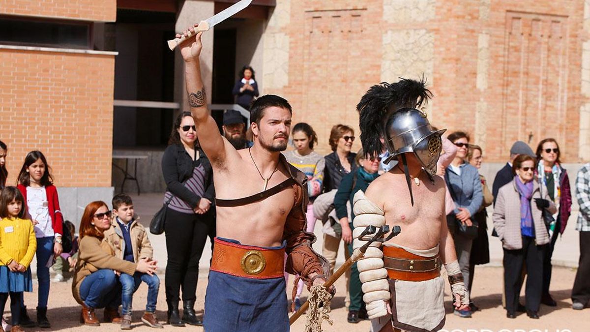 Espectáculo de gladiadores 