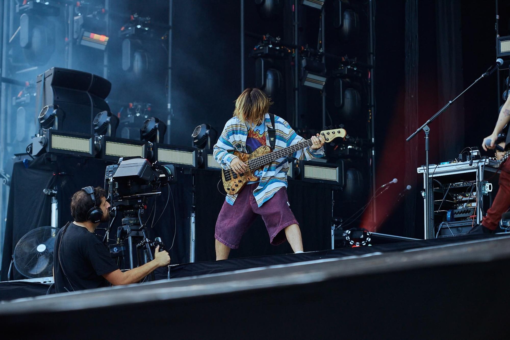 One Ok Rock actuó poco más de media hora.