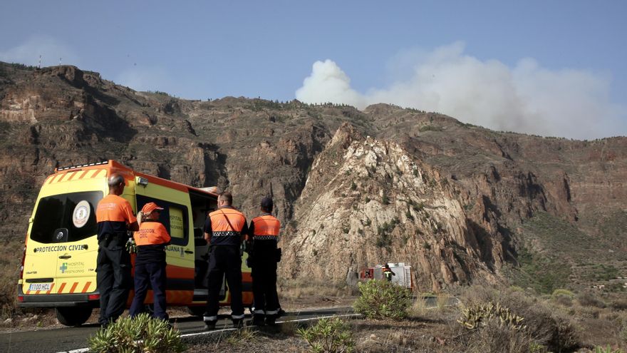 Siga la última hora del incendio en la cumbre de Gran Canaria