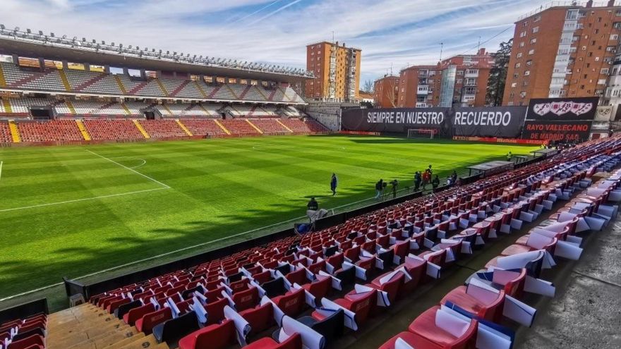 El calendario de las obras que arrancan hoy en el estadio del Rayo Vallecano: arreglos menores hasta septiembre