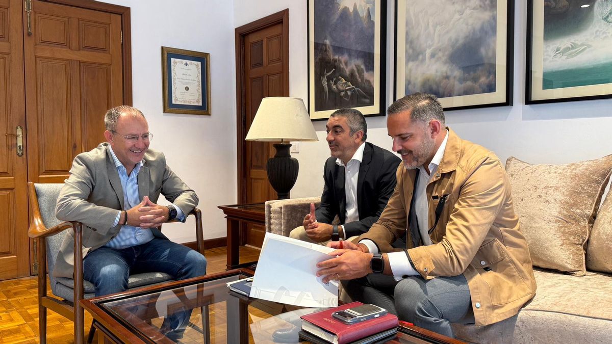 Sergio Rodríguez y Kilian Sánchez abordan la reconstrucción y proyectos estratégicos para La Palma