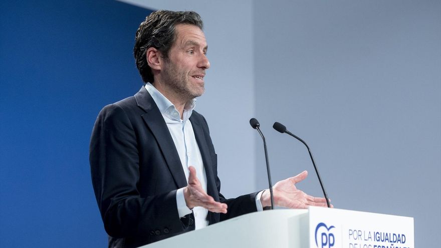 El portavoz del Partido Popular, Borja Sémper