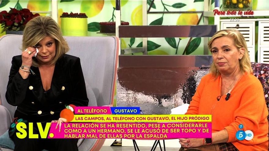 Carmen Borrego se estrenó de directora en 'Sálvame' con una reconciliación "histórica" para las Campos