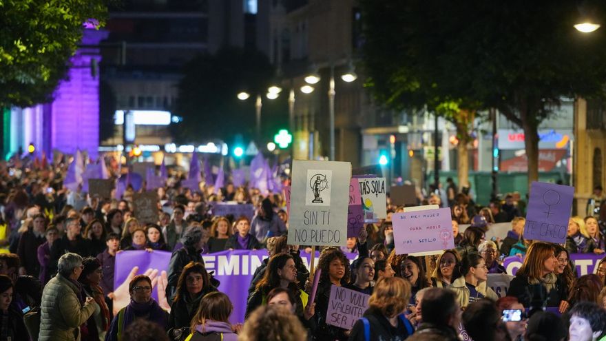 El número de víctimas de violencia machista aumentó un 14% en 2023 en la Comunitat Valenciana y supera las 28.000