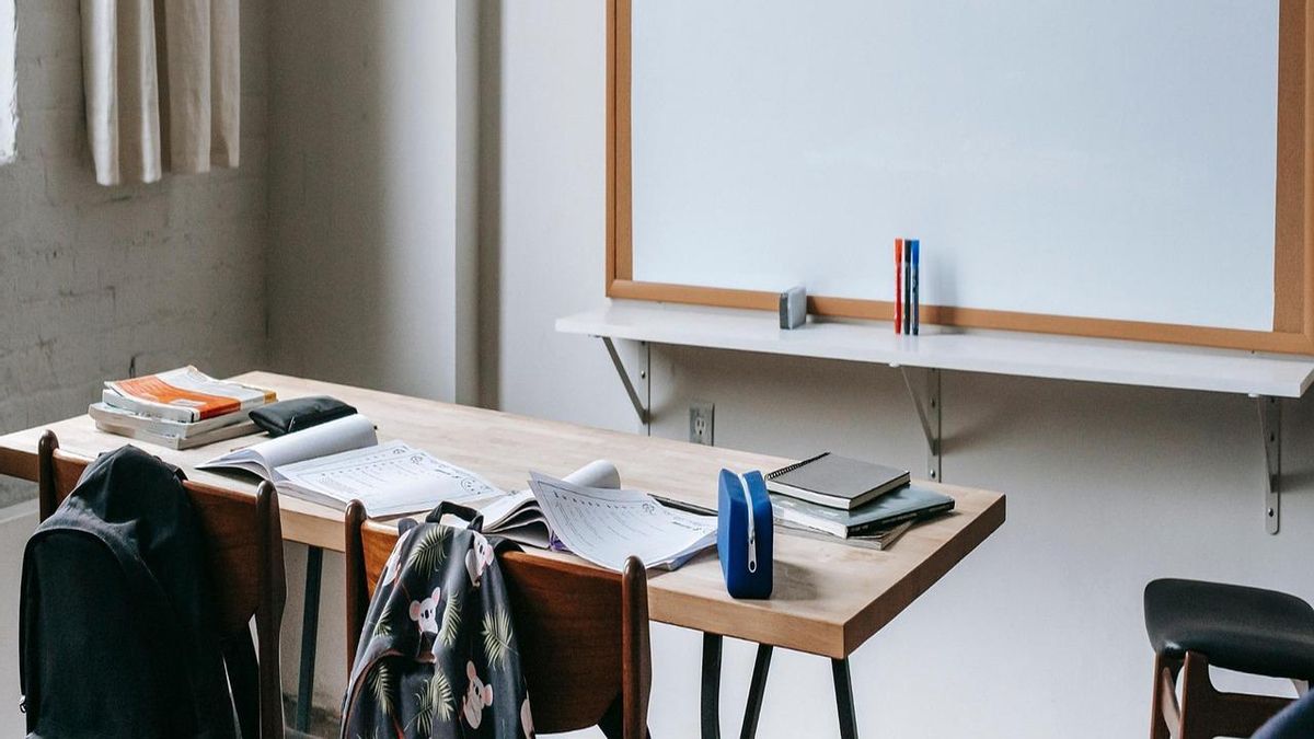 Un aula de un centro escolar