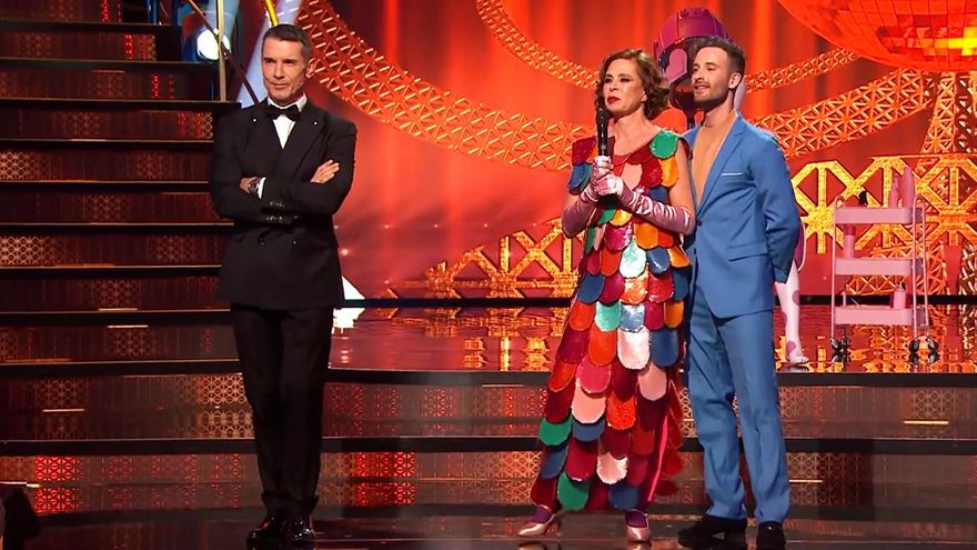 'Bailando con las estrellas' se estrenó en Telecinco con una gran bronca en plató y un recuerdo inevitable