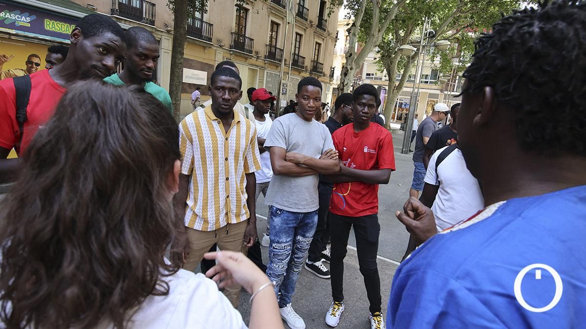 Celebración del Día del Refugiado en el Bulevar de Gran Capitán