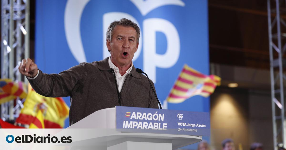 Feijóo apela a no  fragmentar  el voto con Vox en el cierre de campaña: “No vale ir a votar cabreado si se traduce en bloqueo”