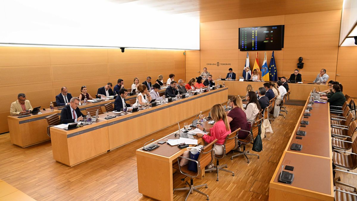 El Cabildo de Tenerife rechaza el pacto del Gobierno central con Catalunya para modificar el sistema de financiación