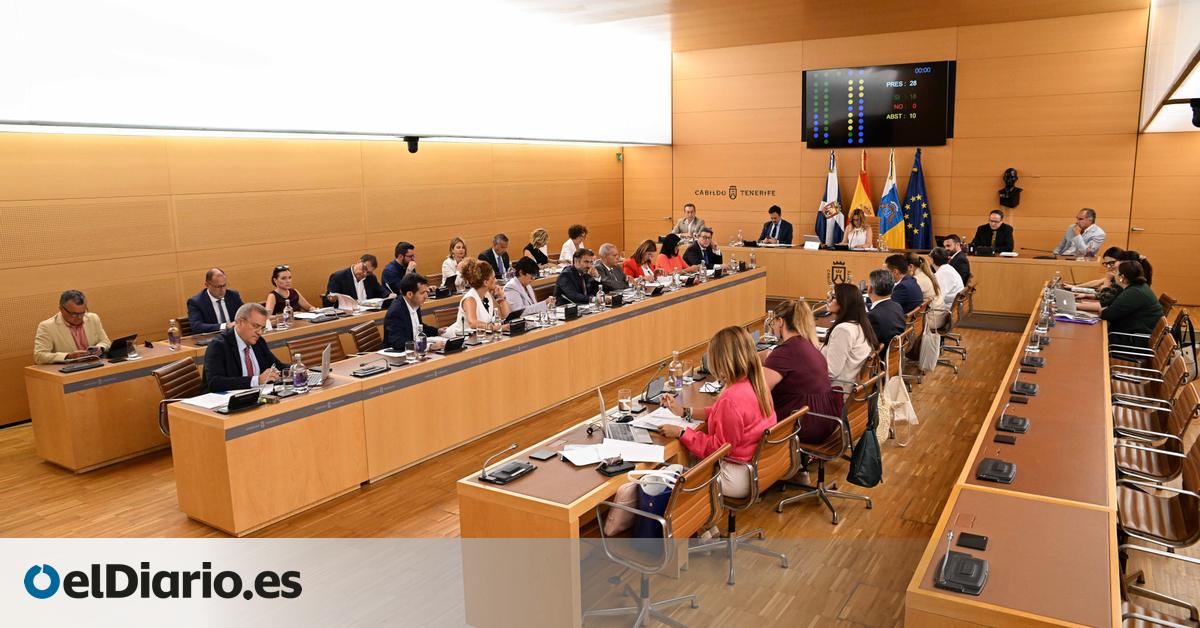 El Cabildo de Tenerife rechaza el pacto del Gobierno central con Catalunya para modificar el sistema de financiación