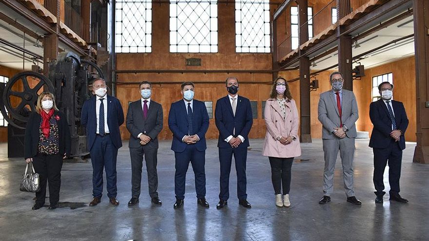 Autoridades hoy en el Fuerte San Francisco de Guadalajara