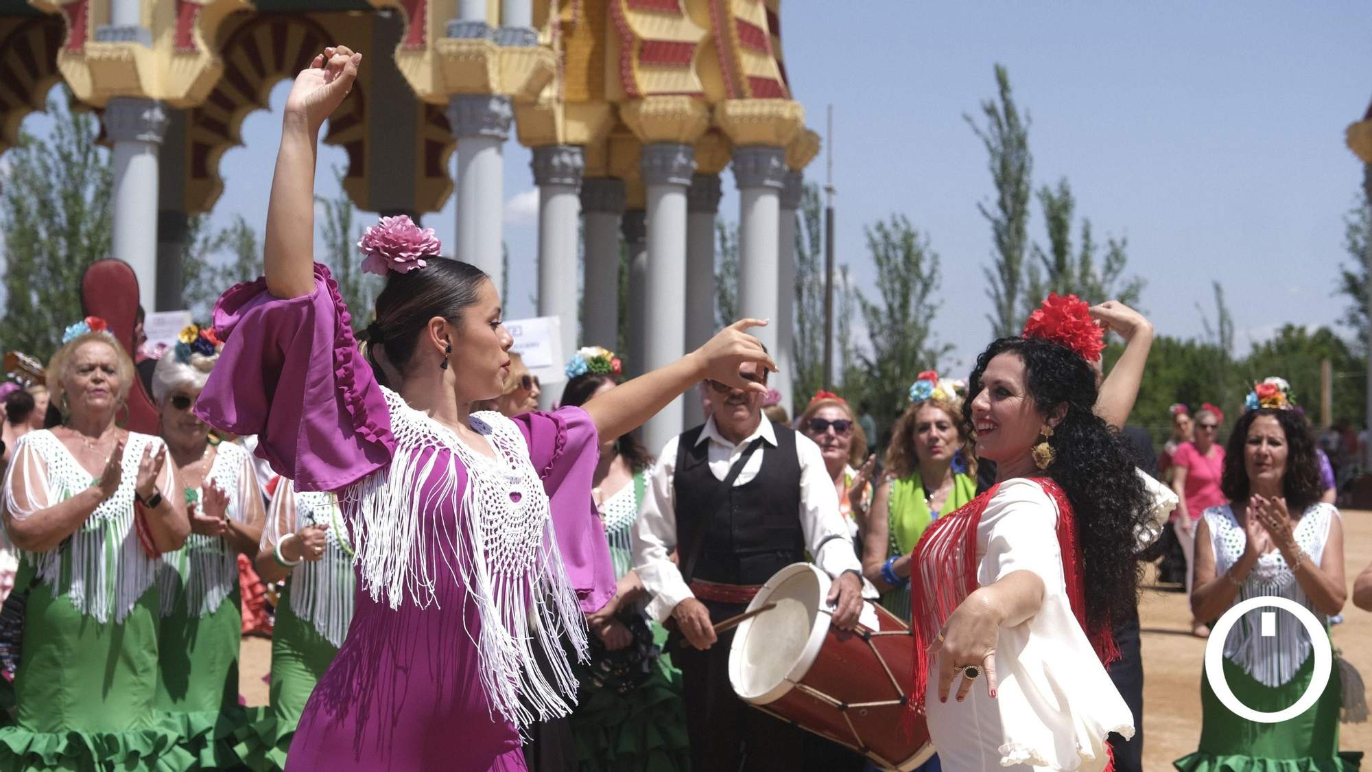Ambiente de jueves en la feria de Córdoba.