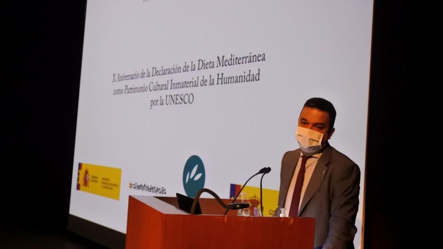 Martínez Arroyo destaca el papel vertebrador de la Dieta Mediterránea en el aniversario de su proclamación como Patrimonio de la Humanidad