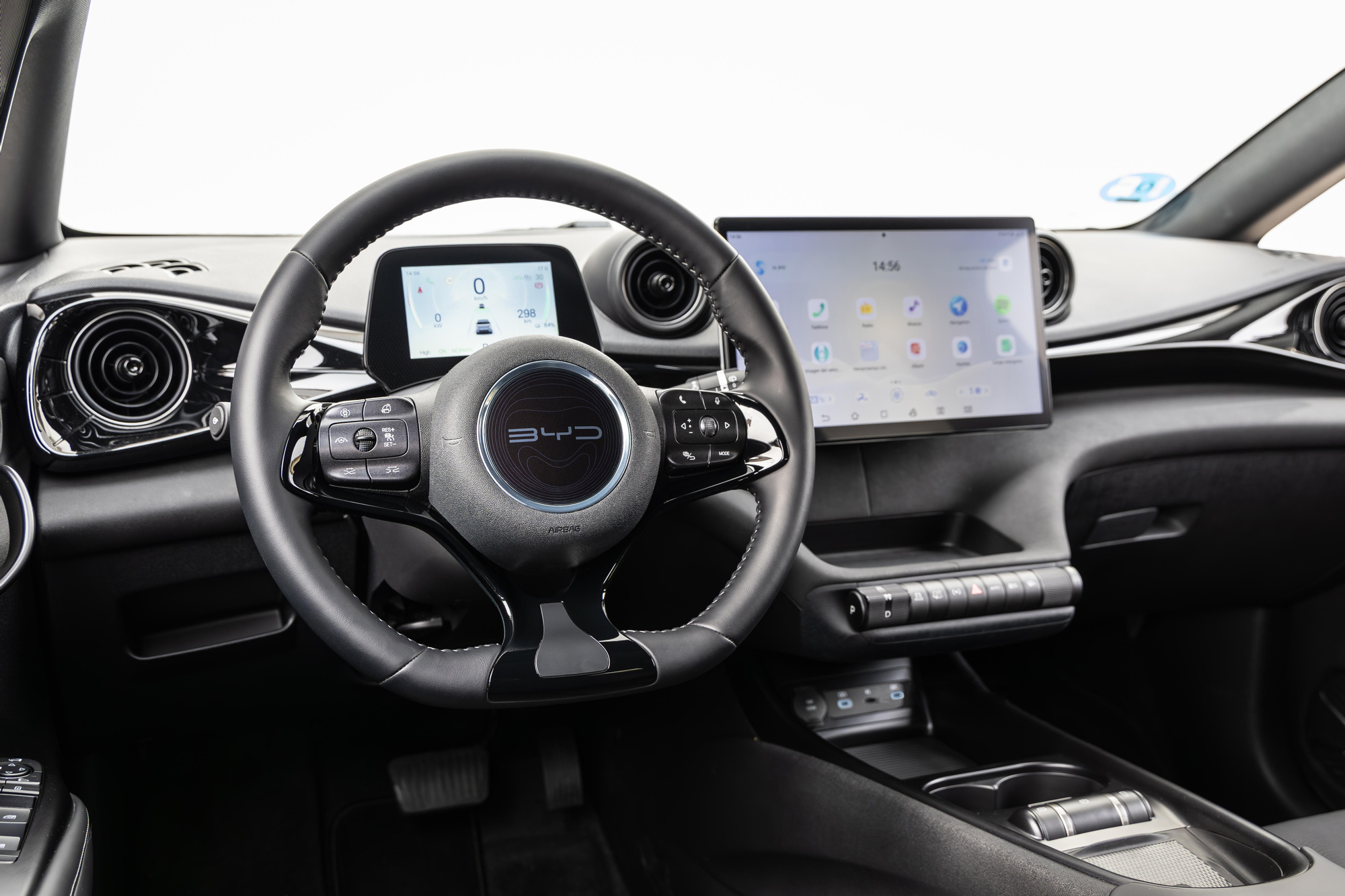 El puesto de conducción del Dolphin.