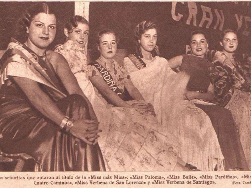Durante los años de la Segunda República se pusieron muy de moda las elecciones de misses locales
