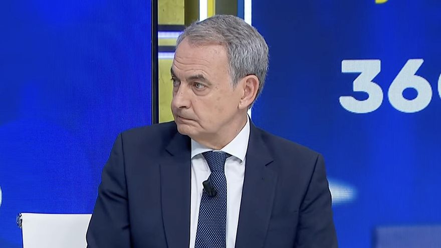 José Luis Rodríguez Zapatero en una entrevista en TVE