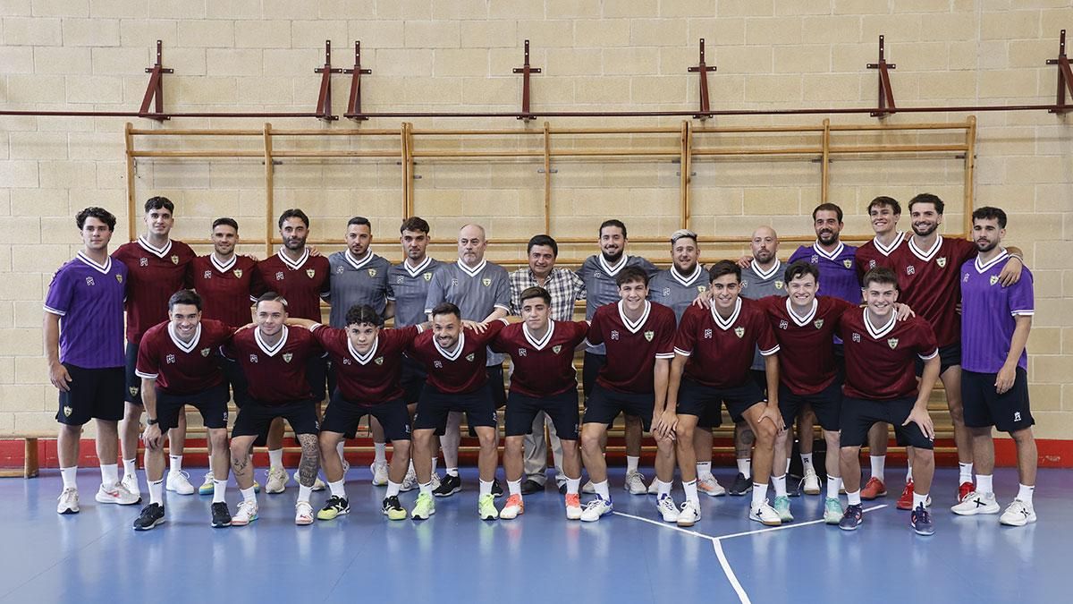 Primer entrenamiento de la temporada para el Córdoba Futsal