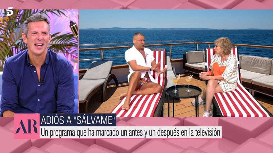 El mensaje de Joaquín Prat desde 'El programa de Ana Rosa' a 'Sálvame' por su final: "Es historia de la televisión"