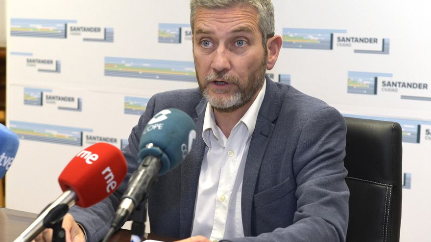 El portavoz del equipo de gobierno de Santander, Javier Ceruti (Cs).