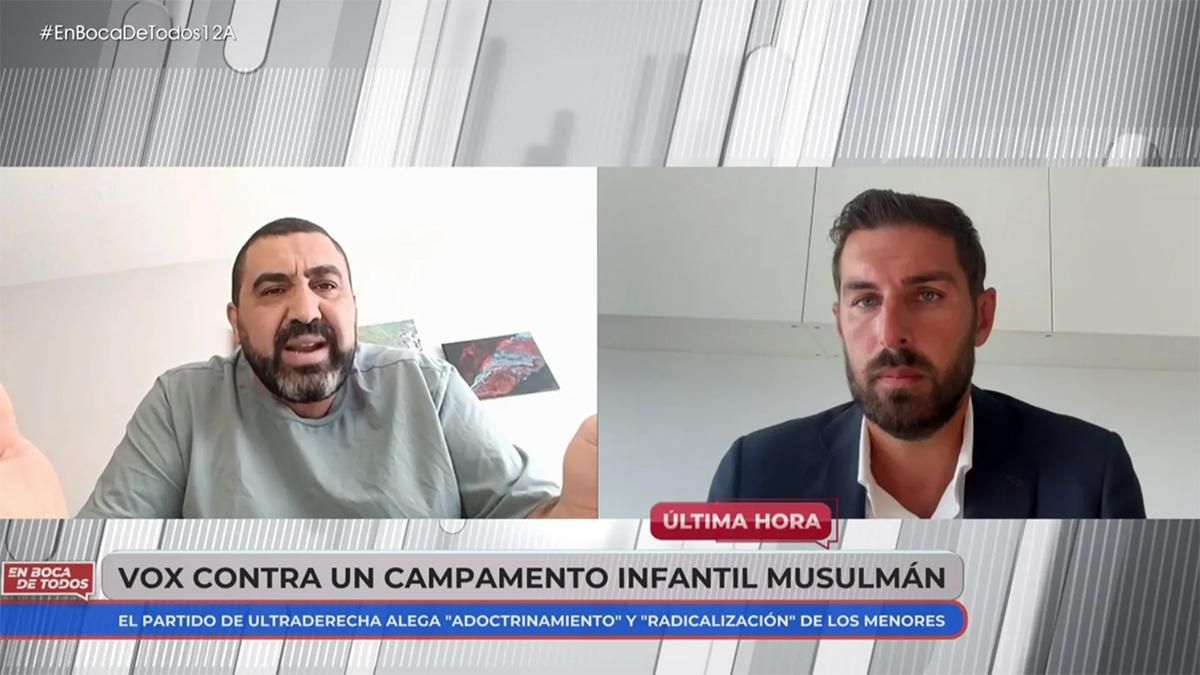 Un activista marroquí corrige al líder de Vox en Murcia: "No te conoces ni tu Constitución"