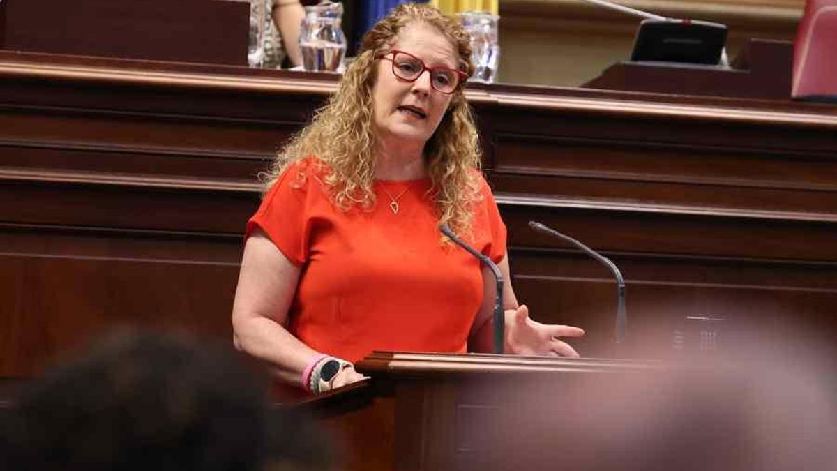 Raquel Díaz, diputada del PP por La Palma en el Parlamento de Canarias.