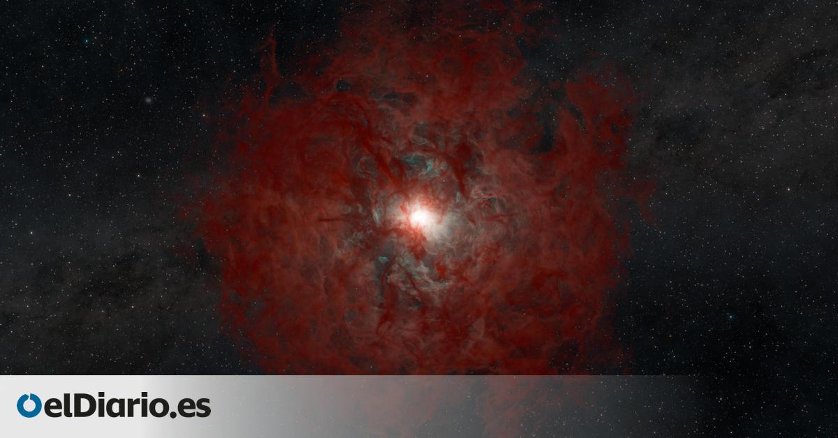 Documentan por primera vez cómo una estrella masiva desaparece y se convierte en un agujero negro