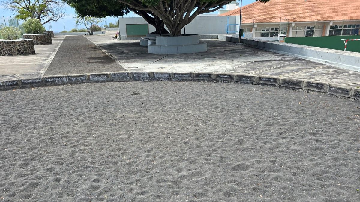 Terrero del CEIP El Roque, en Los Llanos de Aridane.