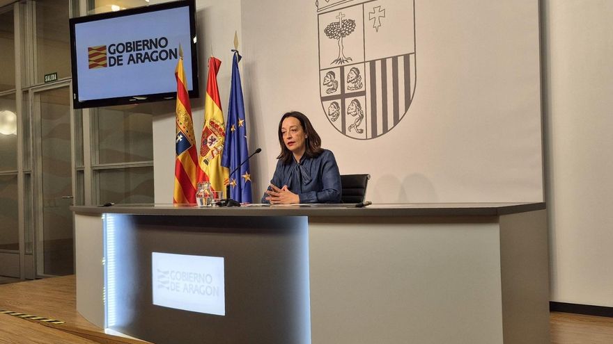La consejera de Bienestar Social y Familia del Gobierno de Aragón, Carmen Susín.