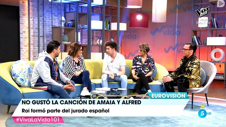 Viva la vida, durante su debate sobre Eurovisión