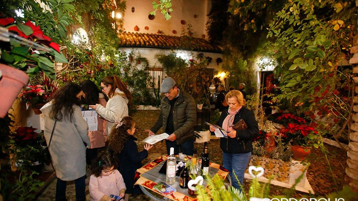 Patios en Navidad