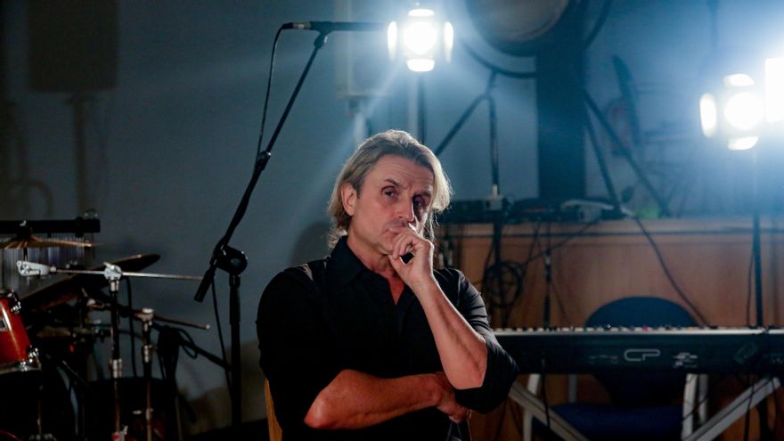 El músico Nacho Cano durante una entrevista con Europa Press.