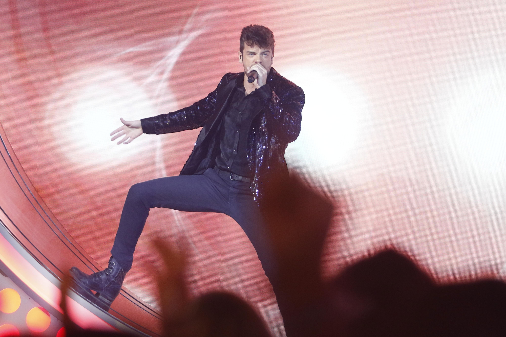 Ricky actúa en la Gala 6 de OT 2017