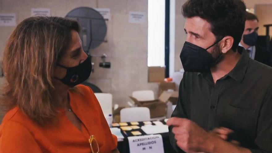 Gonzo 'cazó' y pidió explicaciones a la ministra Teresa Ribera tras denegar una entrevista a 'Salvados'