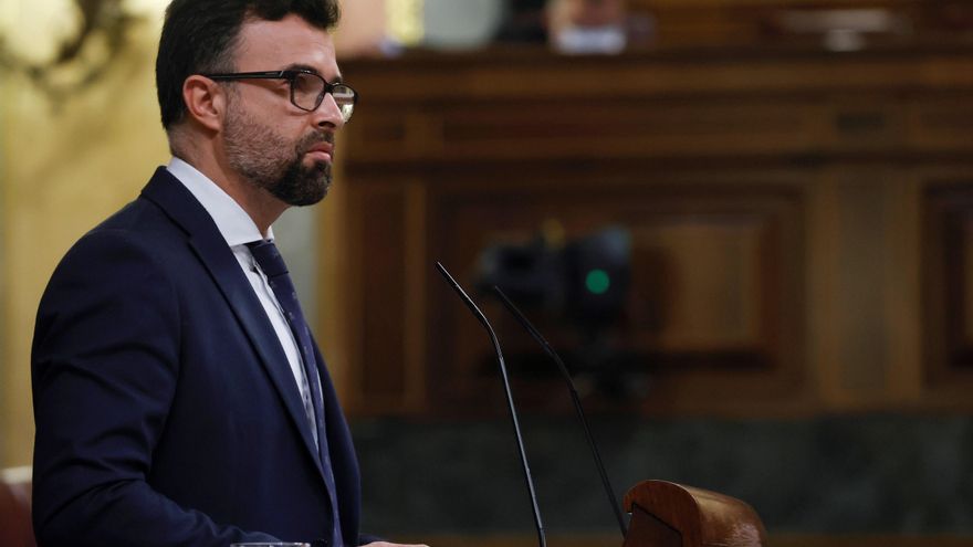 El diputado de Cs en el Congreso Pablo Cambronero pide pasar al Grupo Mixto