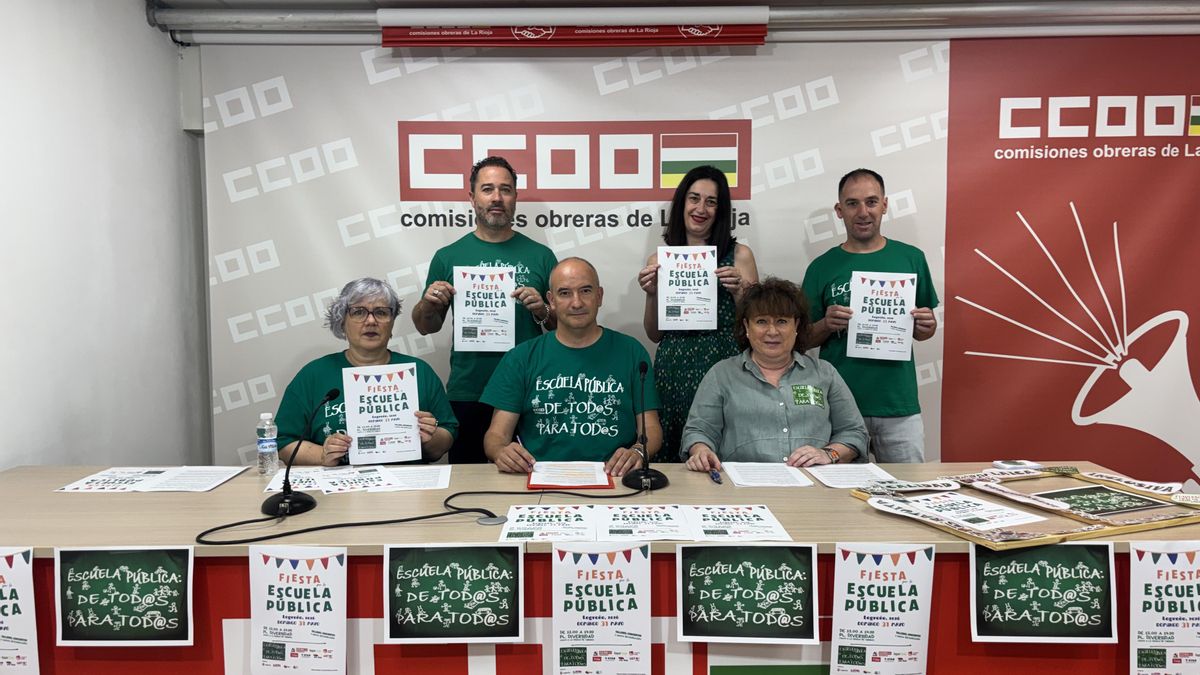 La escuela pública de La Rioja celebra este domingo una fiesta reivindicativa