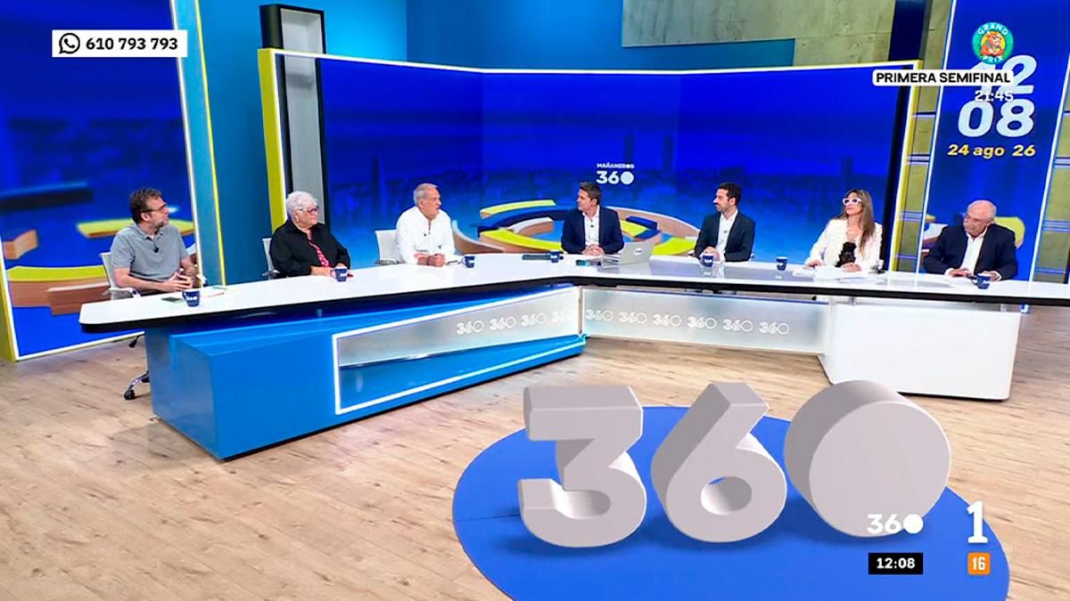 La mesa política de 'Mañaneros 360', con Jesús Cintora