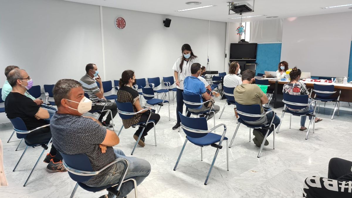 Campaña de vacunación del Gobierno de Canarias.