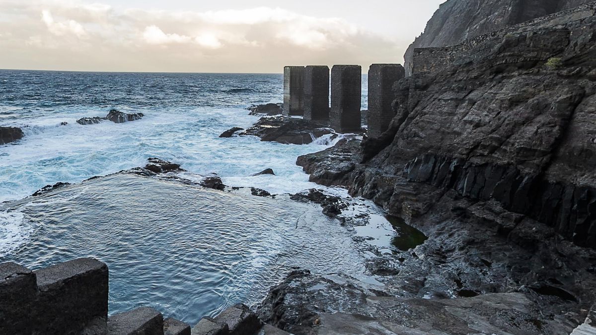 Piscinas naturales de Hermigua, en La Gomera, lugar del suceso.