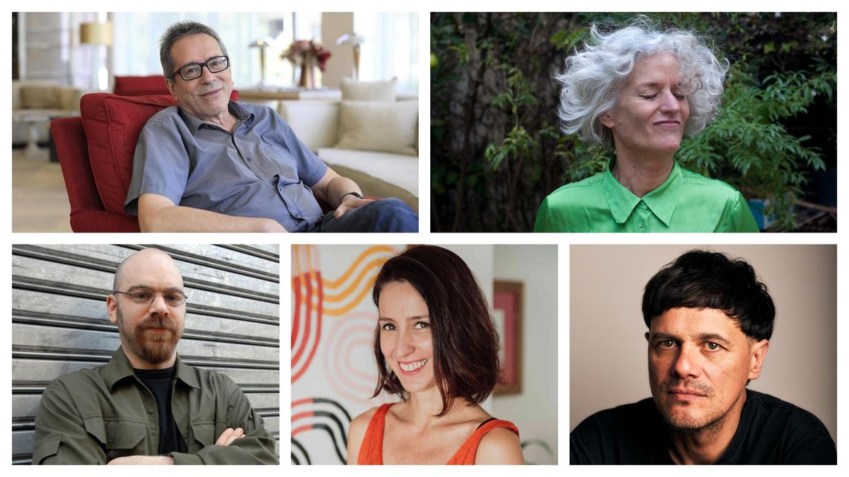 César Aira, Inés Garland, Ariel Magnus, Carmen M. Cáceres y Matías Aldaz, en la "lista corta" del Premio Fundación Medifé Filba 2025.