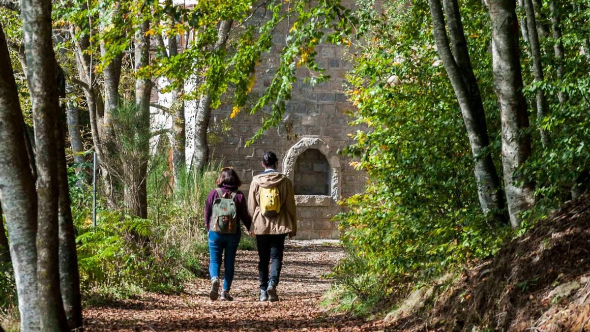 Senderismo en Montseny.