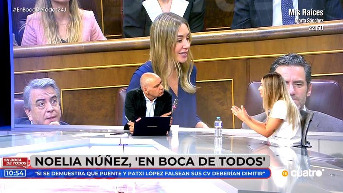 Noelia Núñez en 'En boca de todos' este jueves