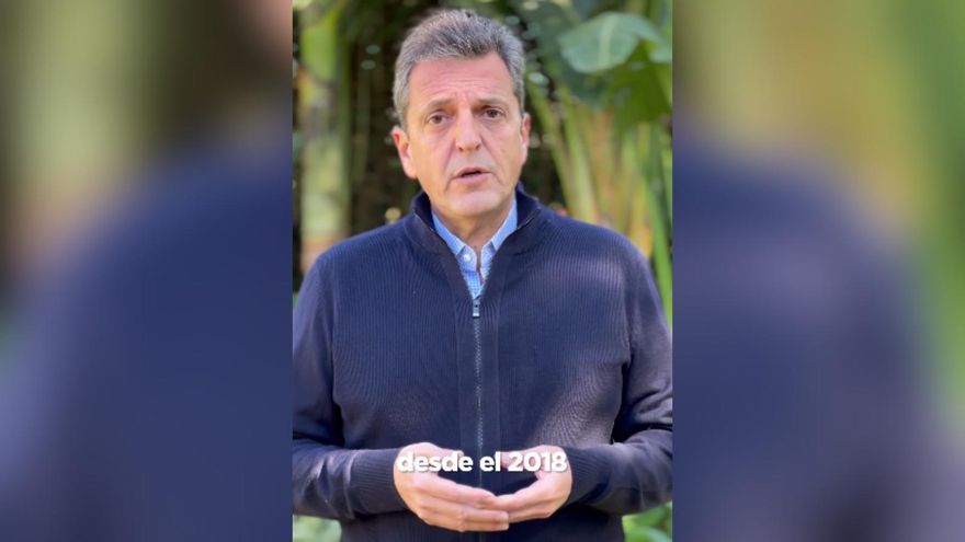 Massa anunció un amplio paquete de medidas para compensar la devaluación en plena campaña electoral