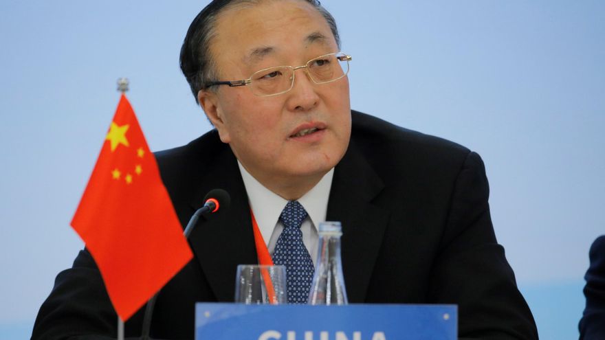 En la imagen, el embajador chino ante la ONU, Zhang Jun. EFE/Thomas Peter/Archivo