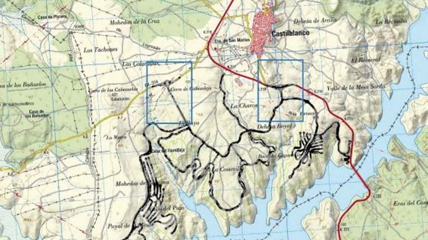 Plano de situación de las actuaciones