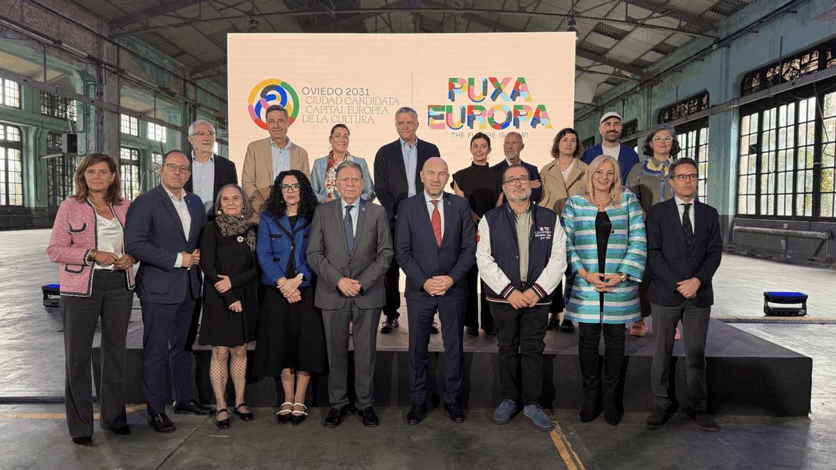 Acto de presentación de la nueva identidad visual y el lema de la candidatura. 