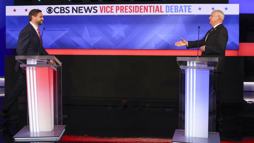 JD Vance se niega a reconocer que Trump perdió las elecciones de 2020 en el debate de vicepresidentes con Tim Walz