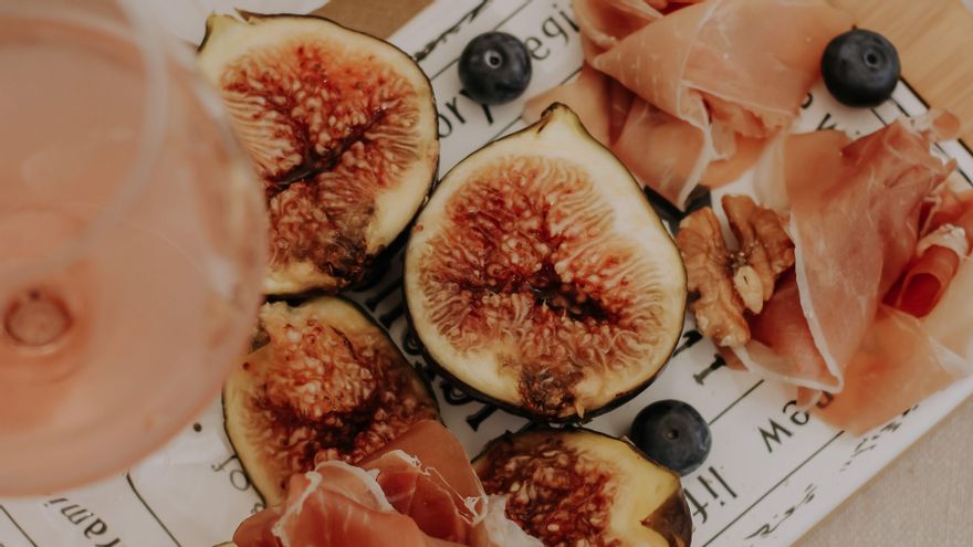 Jamón con higos