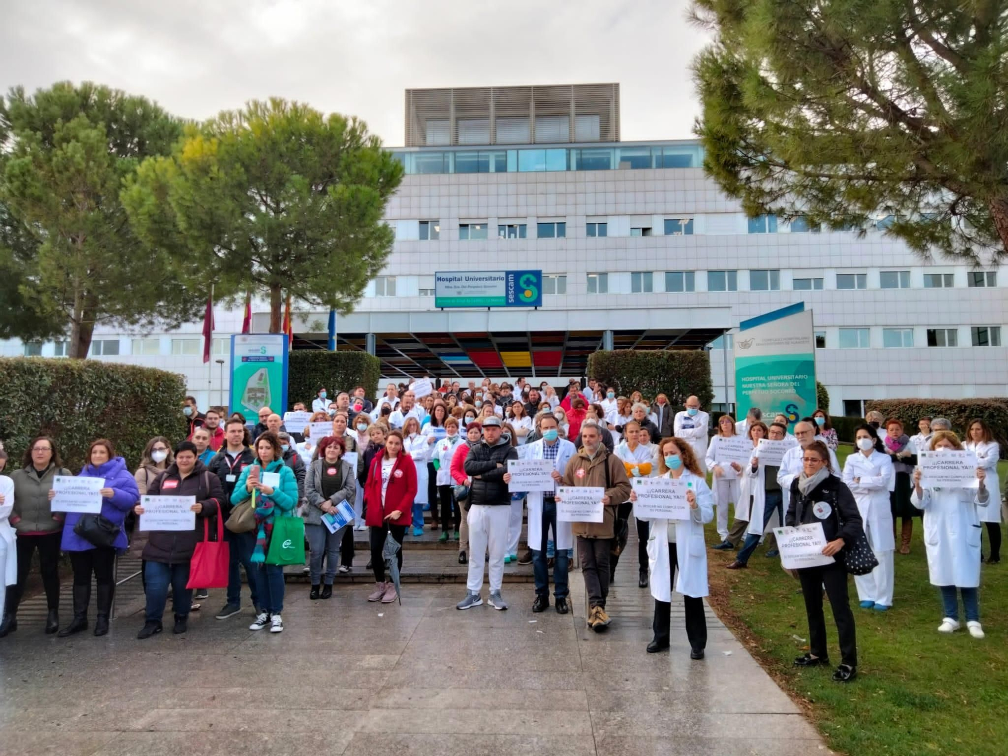 Concentración en Albacete