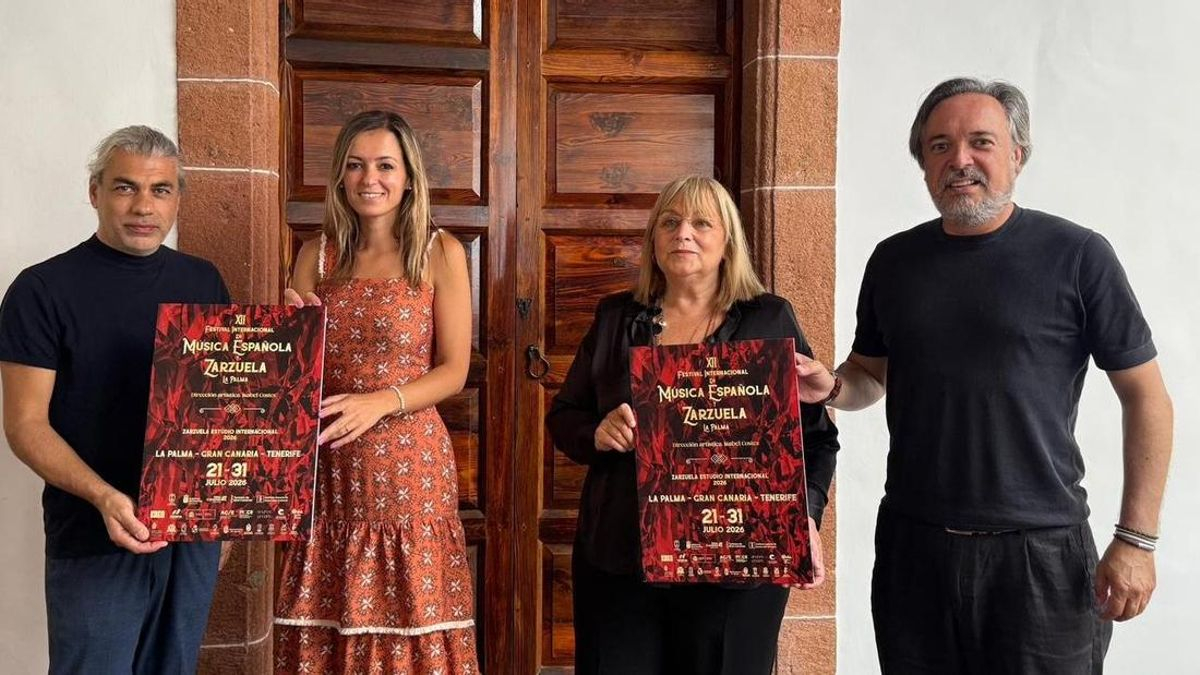 La Palma se convierte en el gran escenario de la lírica con la XII Festival Internacional de Música Española y Zarzuela